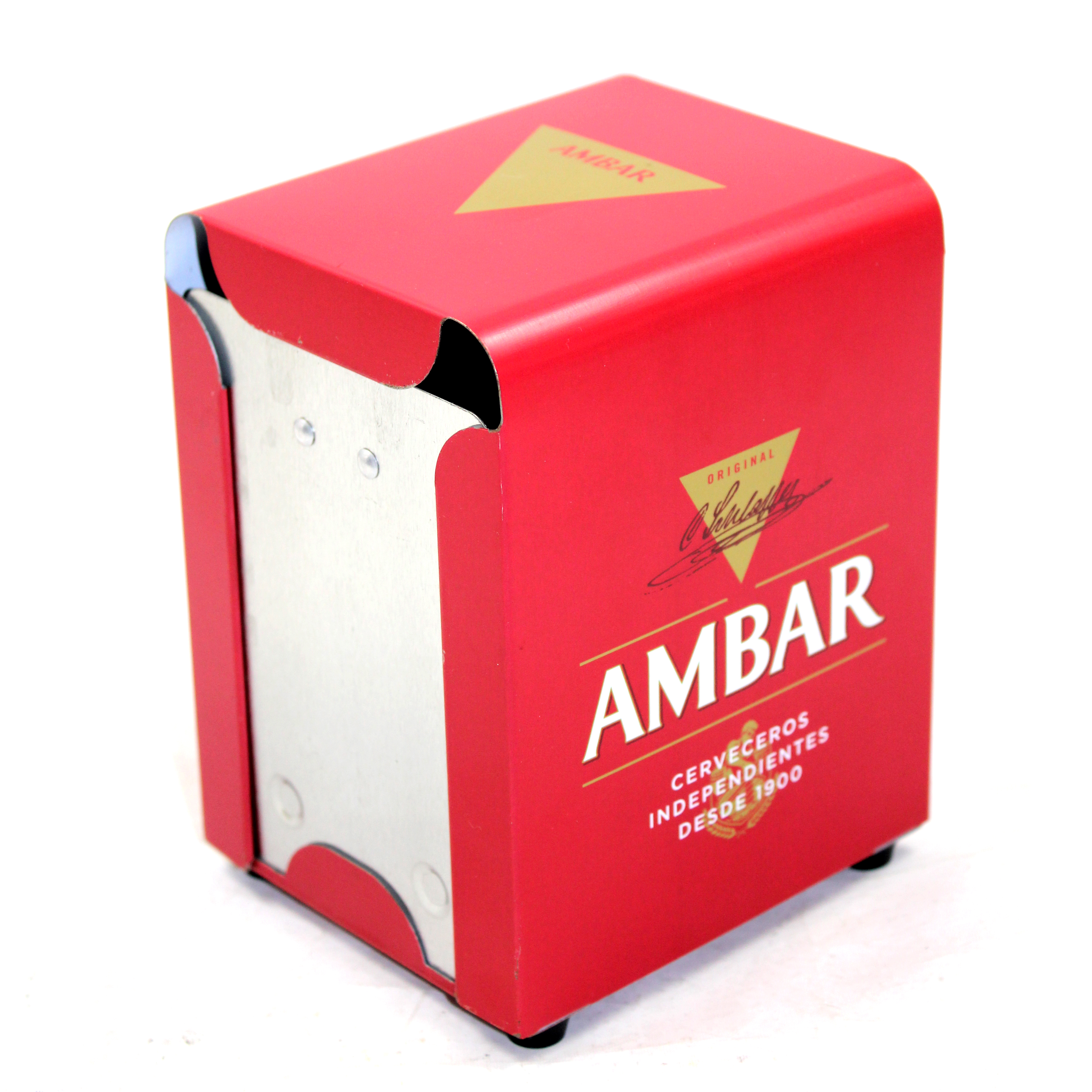 Horizontal napkin dispenser
